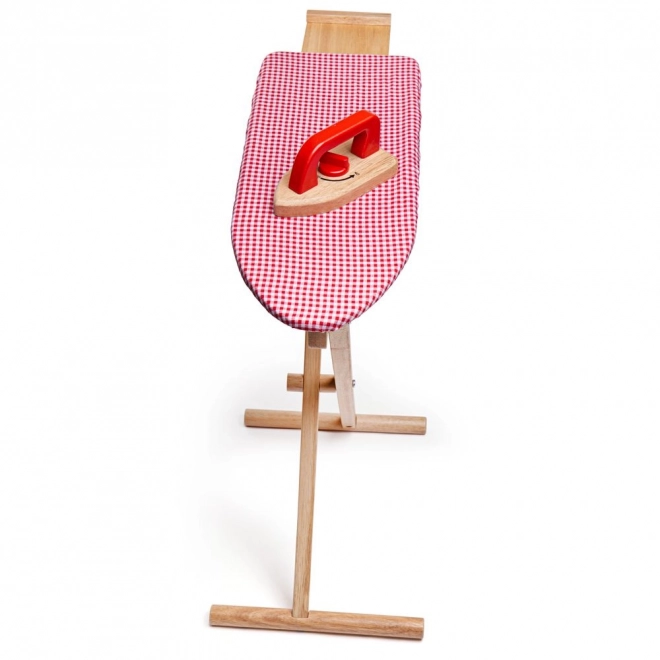 Planche à repasser en bois et fer à repasser pour enfants