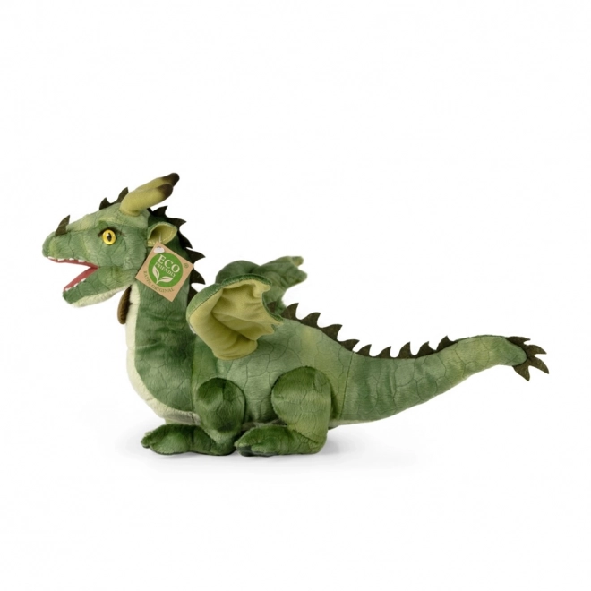 Rappa Peluche dragon vert 40 cm ÉCO-RESPONSABLE