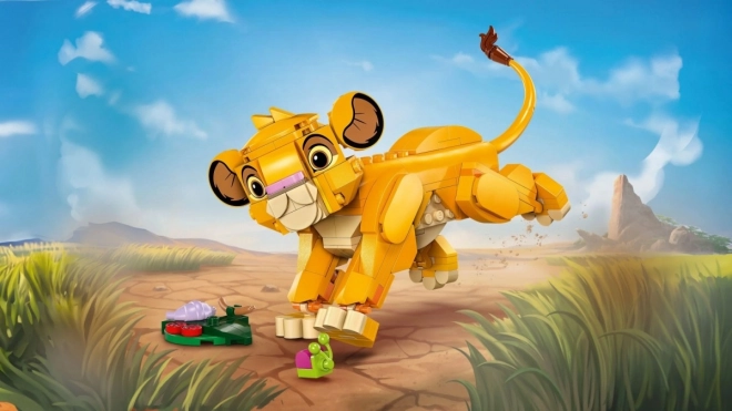 LEGO Disney 43243 Jeune Lion Simba du Roi Lion