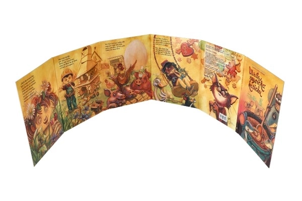Leporelo Vařila myšička kašičku 15,5x21 cm pour enfants à partir de 2 ans