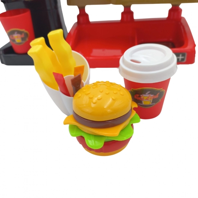 Fast Food XXL avec caisse et distributeur par WOOPIE