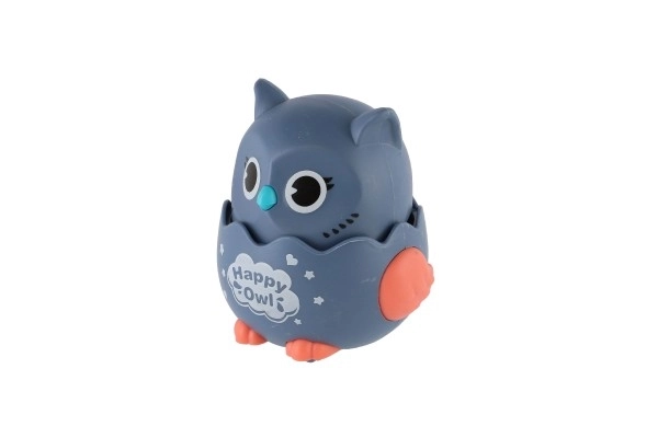 Chouettes joyeuses Sovy en plastique 7x8 cm roulantes