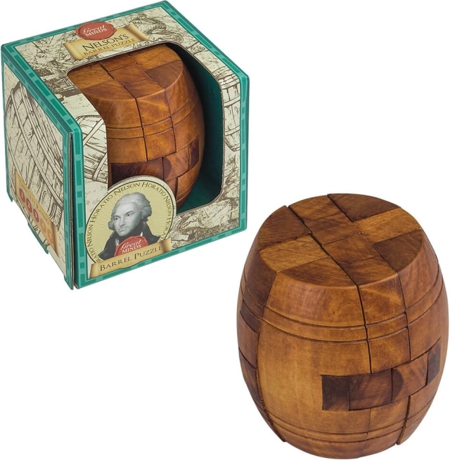 Casse-tête en bois Tonneau de Nelson