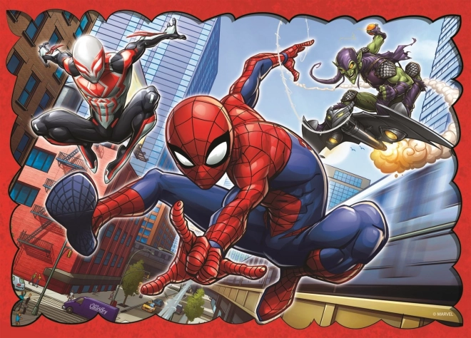 Puzzle 4v1 Héros Spider-Man