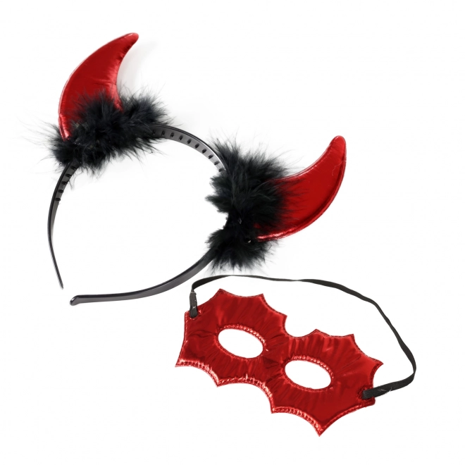bandeau de diable avec masque