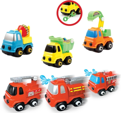 Set de voitures à visser 3 pcs