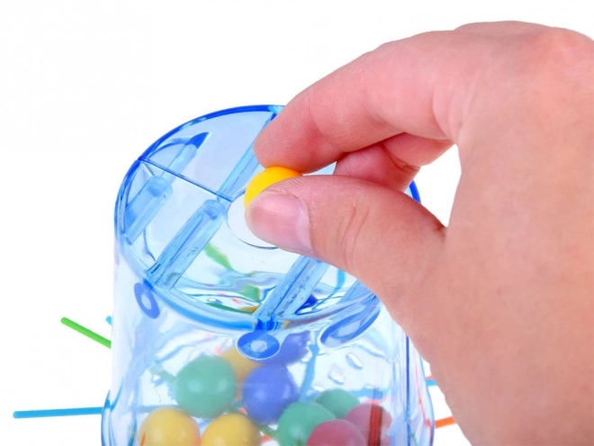 Jeu d'adresse Trick Stick billes tombantes