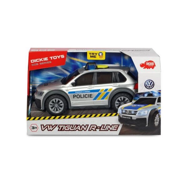 Voiture de police VW Tiguan R-Line, version tchèque