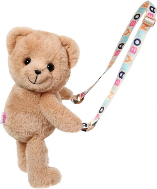 Ourson BABY born – sac bandoulière en peluche
