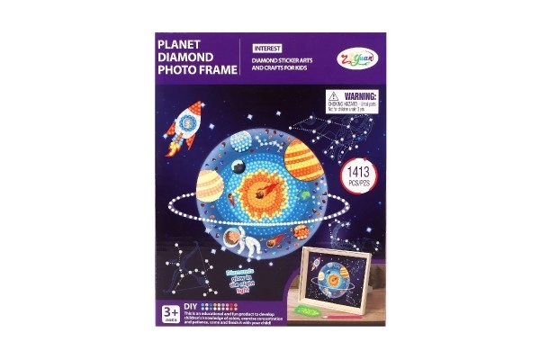 ensemble créatif de peinture au diamant espace pour enfants