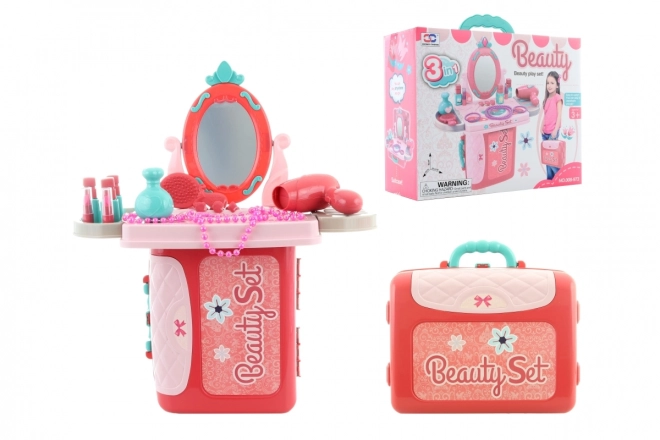 Coiffeuse pour enfants 3 en 1