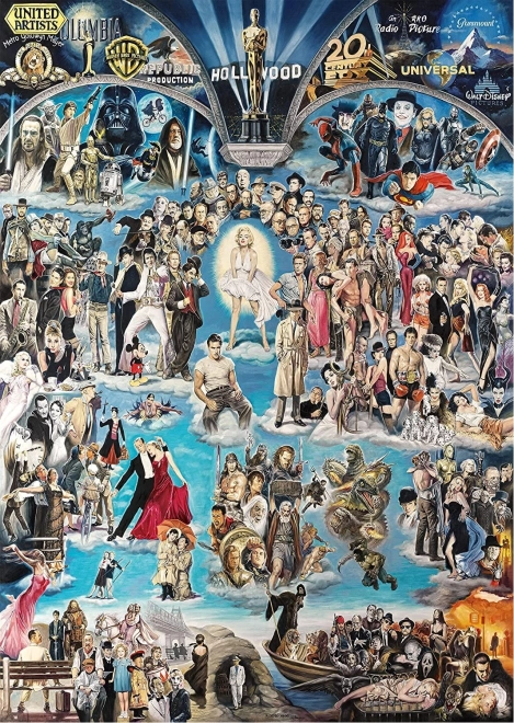 Puzzle Hollywood – Walk of Fame 3000 pièces SCHMIDT