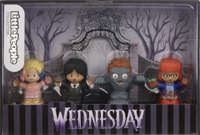 Ensemble de figurines Little People Wednesday 4 pièces