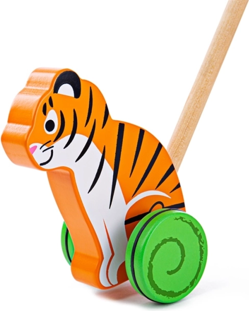 Trottinette en bois tigre BIGJIGS BABY