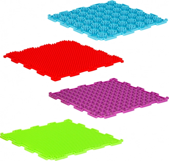Tapis puzzle sensoriel orthopédique pour massage des pieds