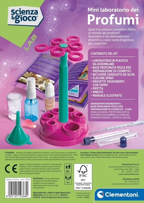 CLEMENTONI Science&Play Petite laboratoire de parfums