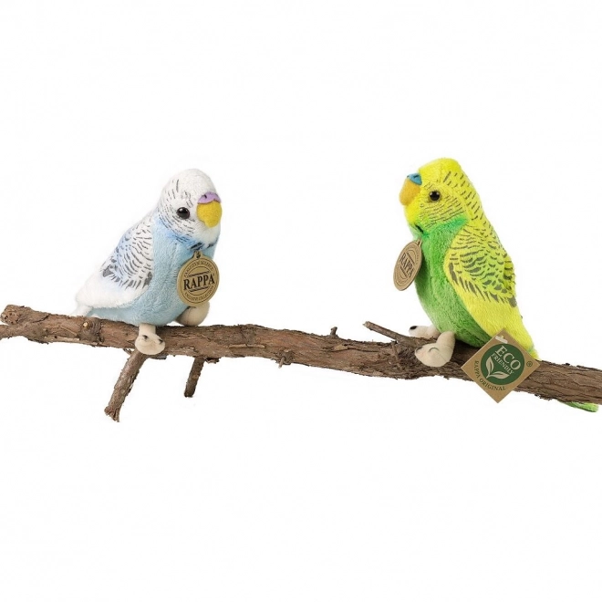 Rappa Perroquet en Peluche Vague 12 cm ÉCOLOGIQUE 1 pièce