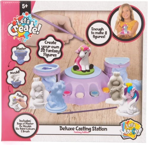 Kit pour fabriquer des figurines en plâtre Licorne DeLuxe