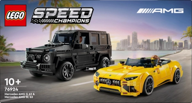 LEGO Speed Champions 76924 Mercedes-AMG G 63 et Mercedes-AMG SL 63