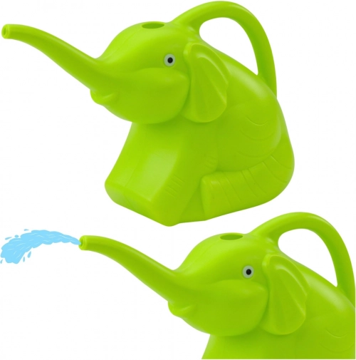 Arrosoir en plastique pour enfants Éléphant Vert