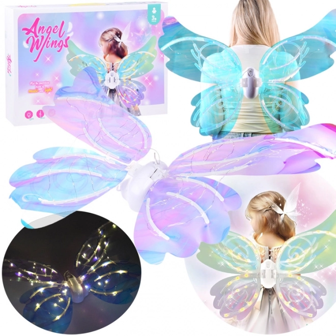 Ailes lumineuses pour fée, elfe, fée