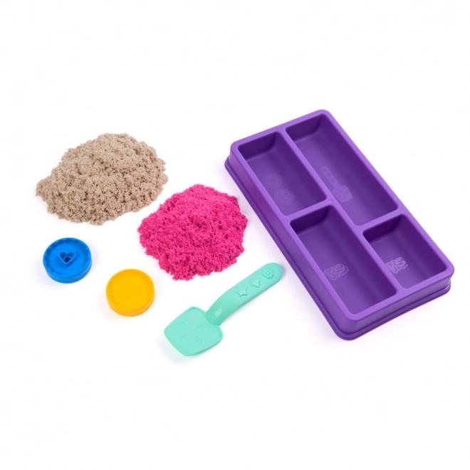 Sable cinétique pour créer des gâteaux