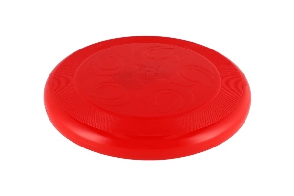 Assiette volante Frisbee en plastique 23cm possibilité de 4 couleurs 12m+