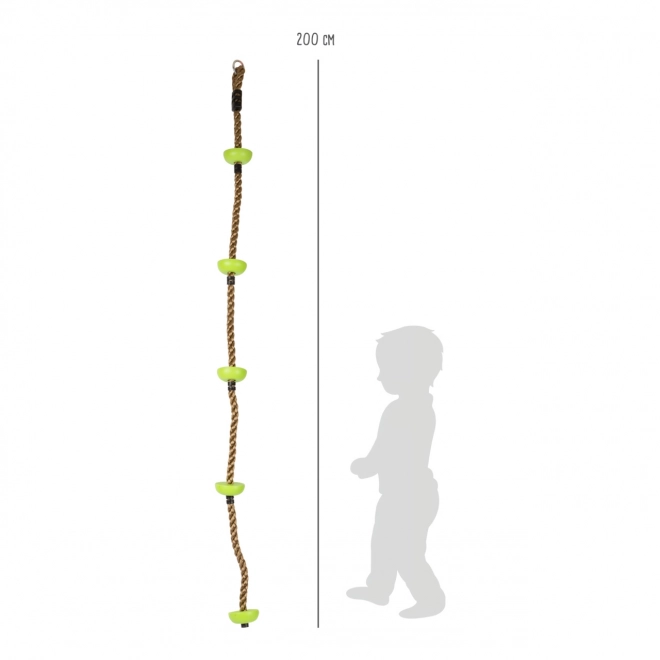 Small Foot corde d’escalade pour enfants avec disques Sky 200 cm