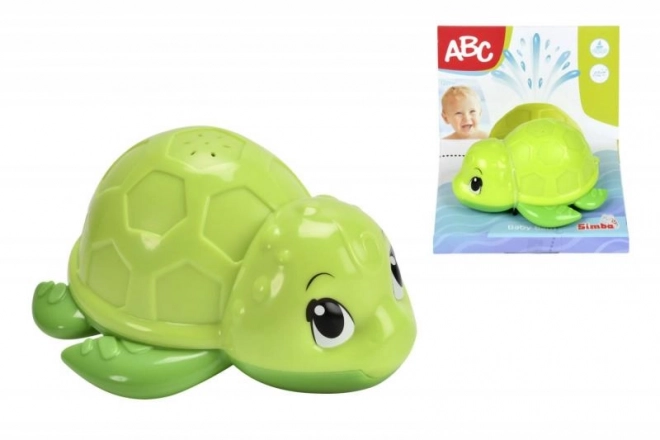Petite tortue de bain