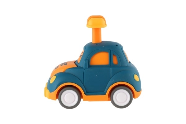 Voiture en plastique à inertie 9 cm - 4 types