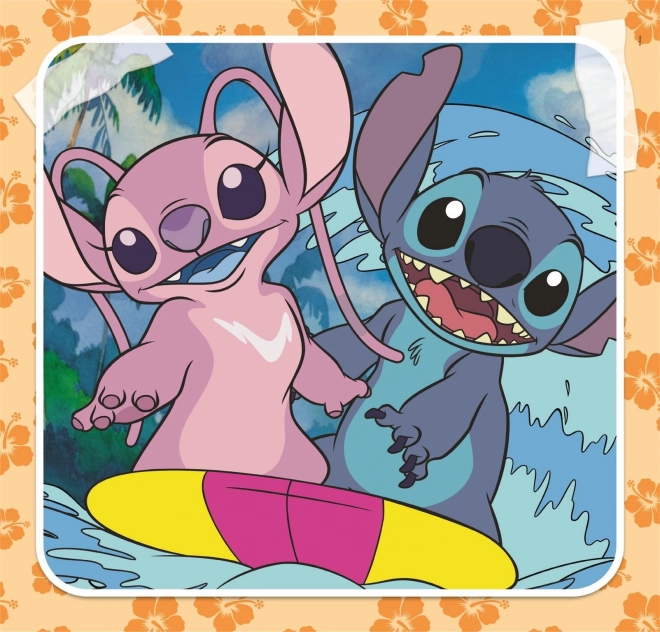 CLEMENTONI Puzzle Stitch 3x48 pièces