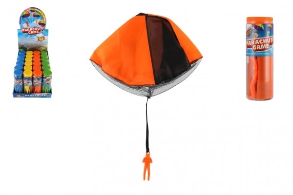 Figurine de parachutiste avec parachute volant