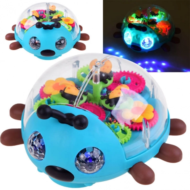 Projecteur coccinelle lumineuse en fuite