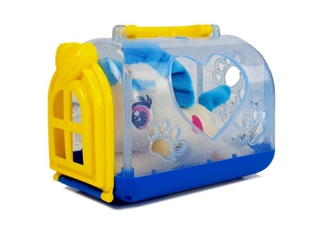 Petit licorne avec sac de transport - Jouet en peluche