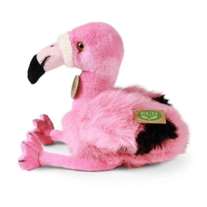 Flamant rose en peluche 20 cm ECO-FRIENDLY