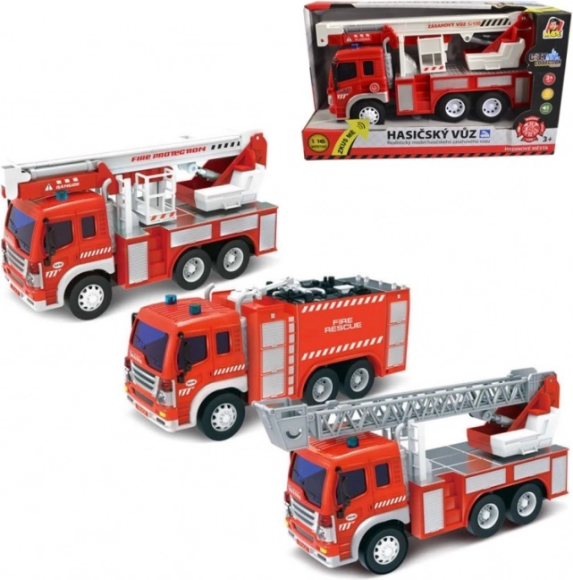 Camion de pompiers City Collection à piles