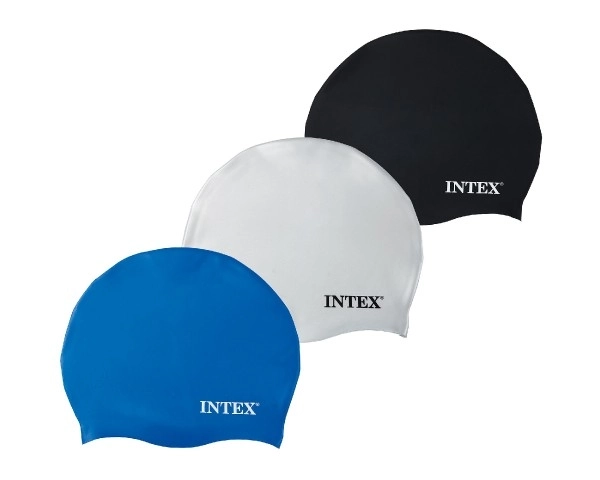 Bonnet de bain en silicone INTEX en différentes couleurs