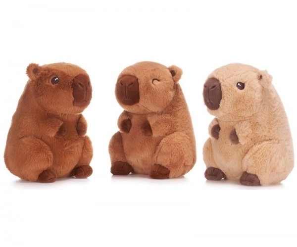 Capybara en peluche 22 cm
