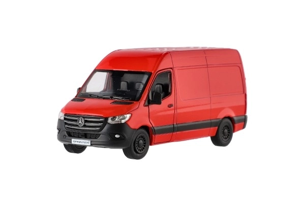Modèle fourgonnette Mercedes-Benz Sprinter 1:48 avec fonction de traction