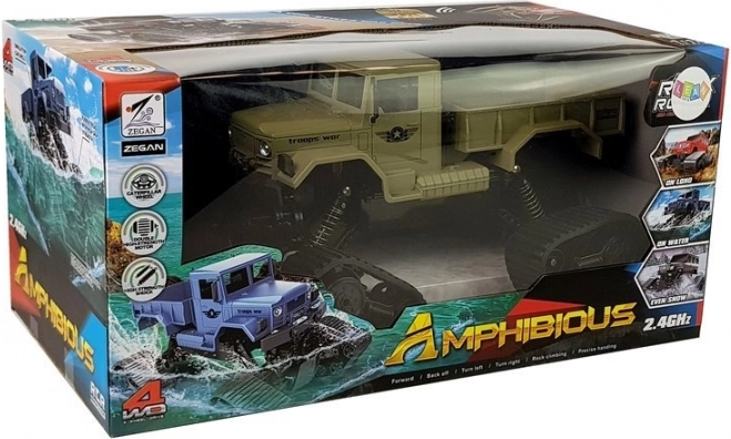 Amphibie: amusement sur terre comme sur l’eau