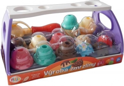 PLEJO fabrication de glaces – plateau de service avec glace