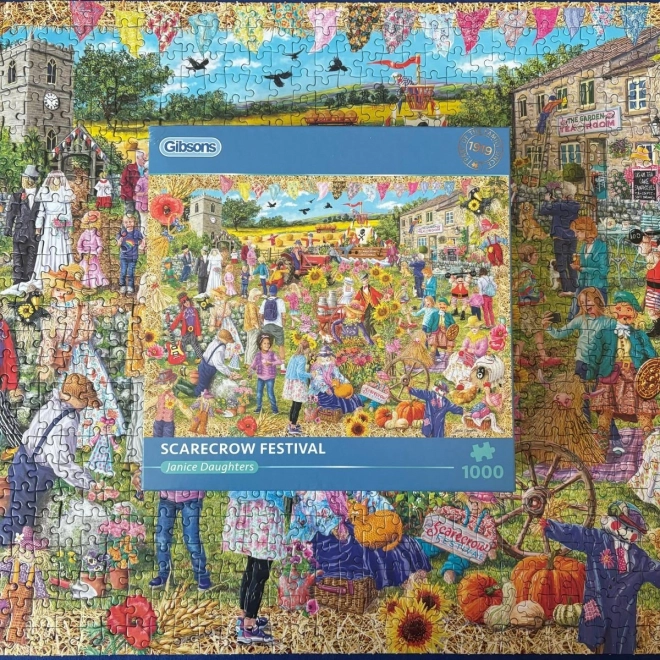 Puzzle festival des épouvantails 1000 pièces