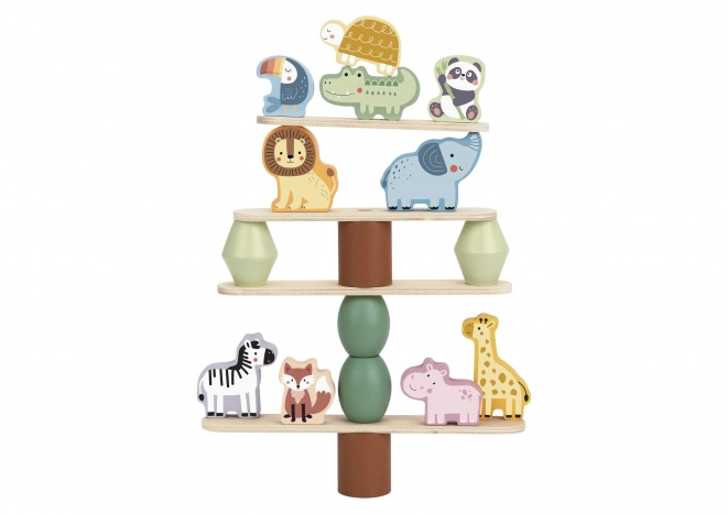 Woopie animaux en bois empilables