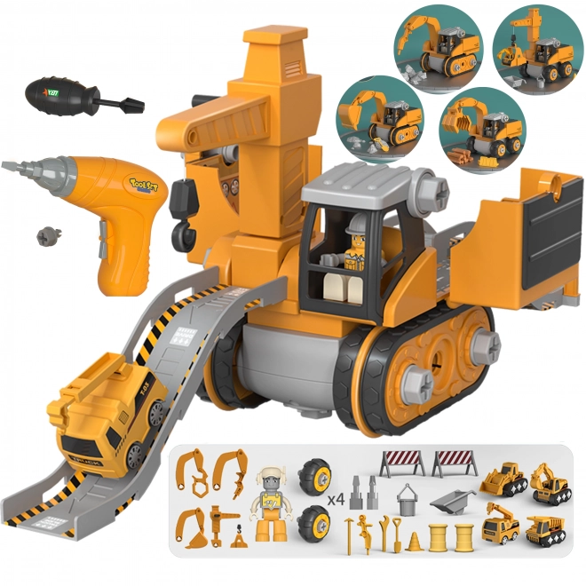 Mega zone de construction 5 en 1 WOOPIE