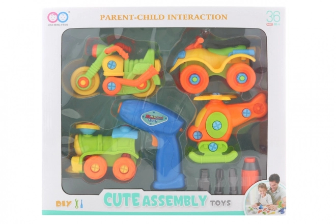 Ensemble de vissage Véhicules pour enfants