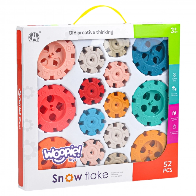Blocs de construction Wafle Ježi, 52 pcs