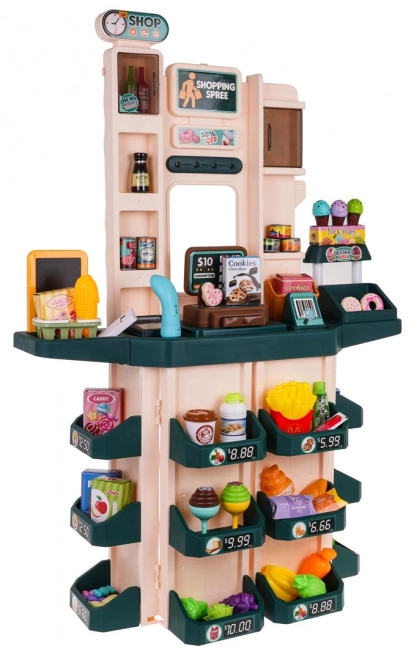 Magasin avec fonctions de lumière et de son + accessoires