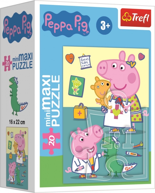 TREFL Puzzle Peppa Pig: Examen médical 20 pièces