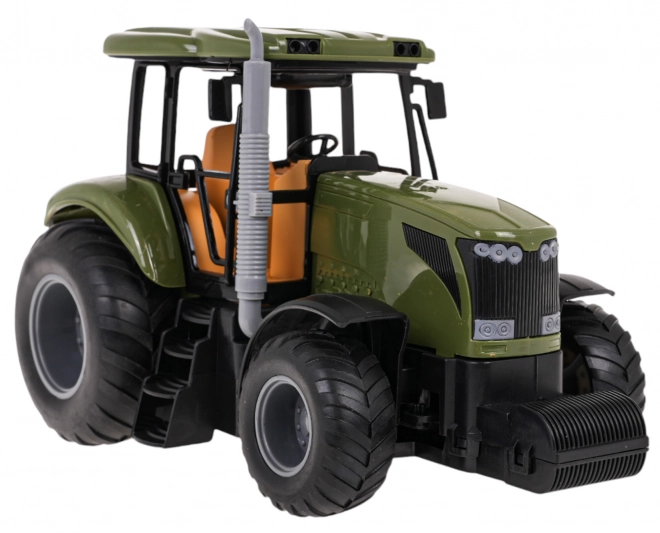 Tracteur avec remorque vert R/C