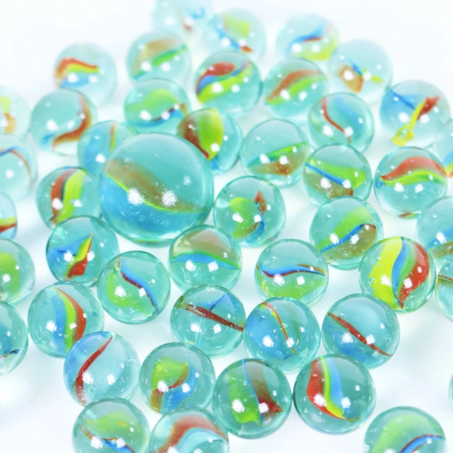 Billes en verre Cvrnkací 50 + 1